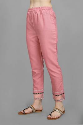  women cotton blend kurta pant dupatta set 4