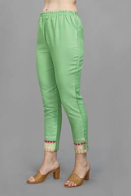  women cotton blend kurta pant dupatta set 4