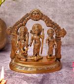 The Advitya Shri Ram Darbar  With Surya Prabhavali  Statue Idol Murti