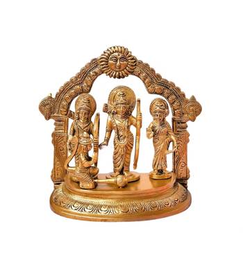 The Advitya Shri Ram Darbar  With Surya Prabhavali  Statue Idol Murti 4