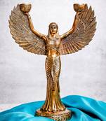 The Advitya Vintage Egyptian Goddess Candle Stand