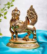The Advitya Kamdhenu Standing  Statue Idol Murti