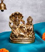 The Advitya Mini Vishnu And Laxmi Statue Idol Murti
