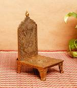 The Advitya Brass Singhasan - God Throne