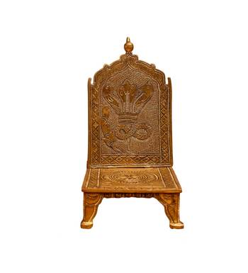 The Advitya Brass Singhasan - God Throne 4
