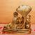 The Advitya Brass Vishnu Laxmi  Statue Idol Murti