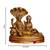 The Advitya Brass Vishnu Laxmi  Statue Idol Murti