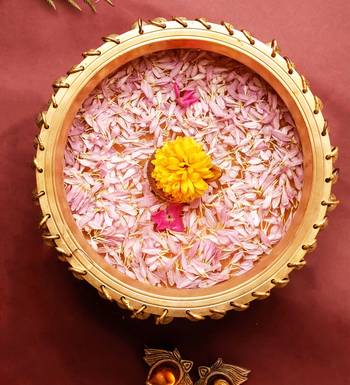 The Advitya Brass Urli With Ghungroo 2