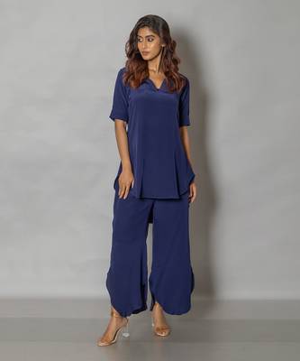 Midnight blue co-ord set 1