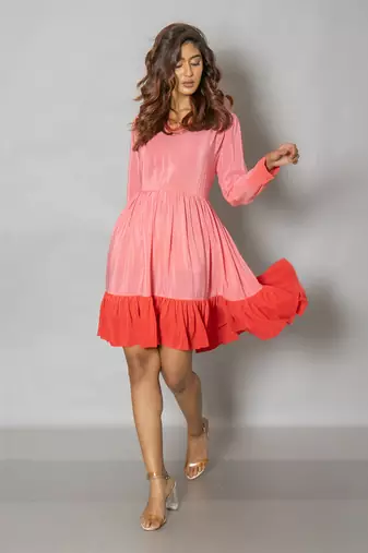 Pink dress