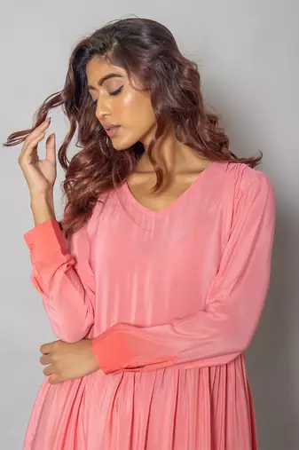Pink dress