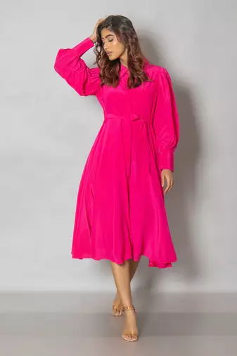 Pink dress