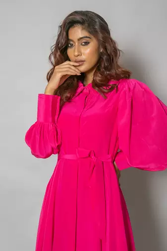 Pink dress