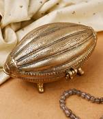 The Advitya Brass Shell Box