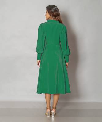 Green midi dress 3
