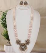Natural fresh water pearls necklace set from hyderabad