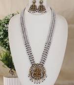 Natural fresh water pearls necklace set from hyderabad
