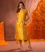 Yellow kurta set