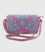 Yasmine Sling Bag Purple