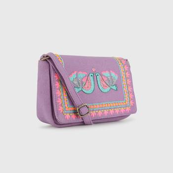 Carina Sling Bag Purple 2