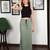 Women Light Green colour Solid Saree Shapewear Petticoat (XL Size) Pack of 1