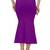 Women Purple colour Solid Saree Shapewear Petticoat (XL Size) Pack of 1