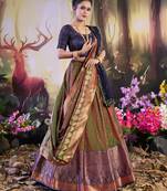 Latest Banarasi Lehenga with Double Dupatta