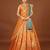 Banarasi silk Double Dupatta style Lehenga