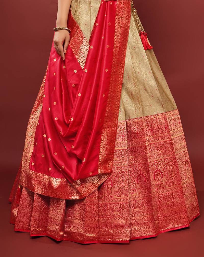 Kanjivaram Silk Pattu Half Saree