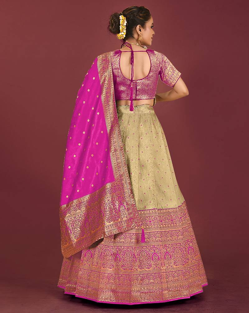 Kanjivaram Silk Pattu Half Saree