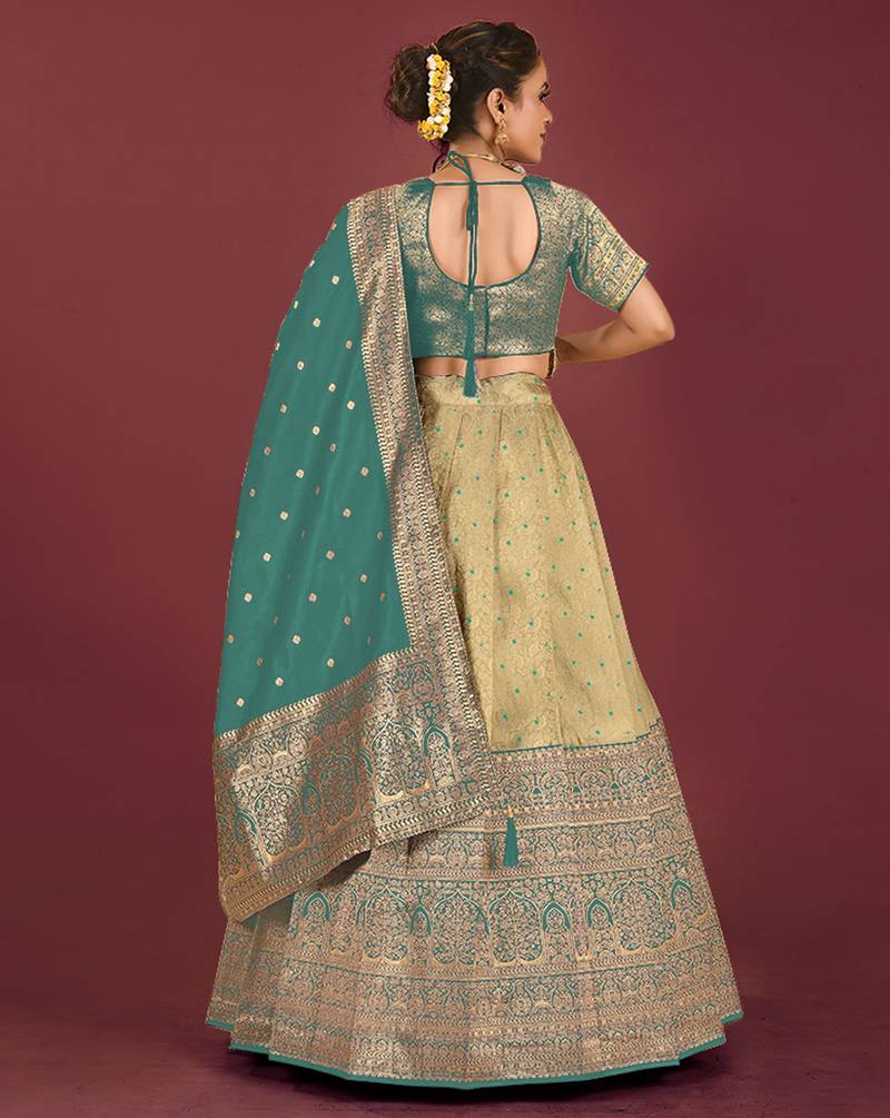 Kanjivaram Silk Pattu Half Saree