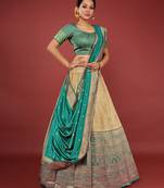Kanjivaram Silk Pattu Half Saree