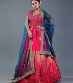 Banarasi silk Zari Lehenga for Women
