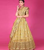 Tissue Jacquard Lehenga set for Women