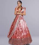 Kanchipuram Silk Pattu Lehenga for Women
