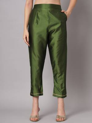  women silk blend kurta pant dupatta set 4