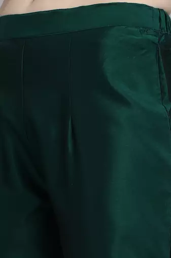  women silk blend kurta pant dupatta set