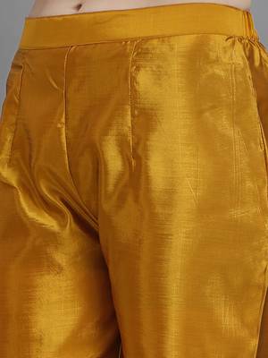  women silk blend kurta pant dupatta set 4