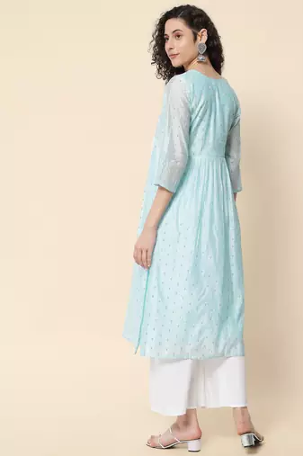 women chanderi modal butti