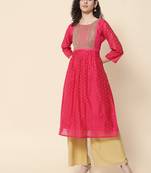  women chanderi modal butti