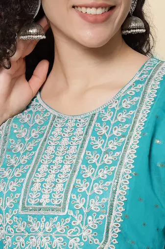  women chanderi modal butti