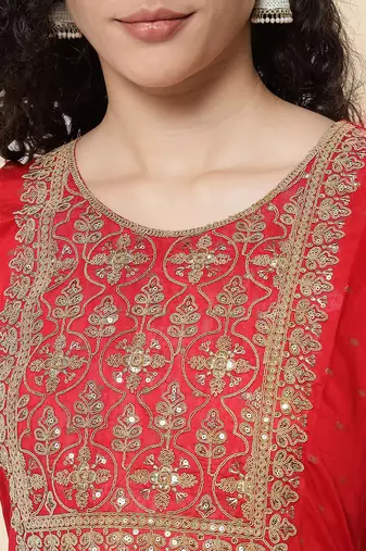  women chanderi modal butti