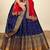 Double Dupatta Lehenga in Banarasi Silk