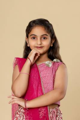 Girls Festive Lehenga Choli & Dupatta Set 7