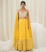 Yellow Lehenga Set