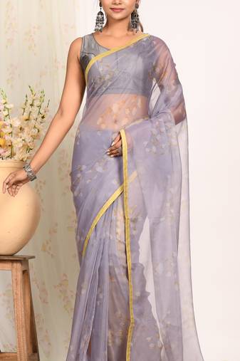 SIMI ORGANZA DIGITAL PRINT SAREE