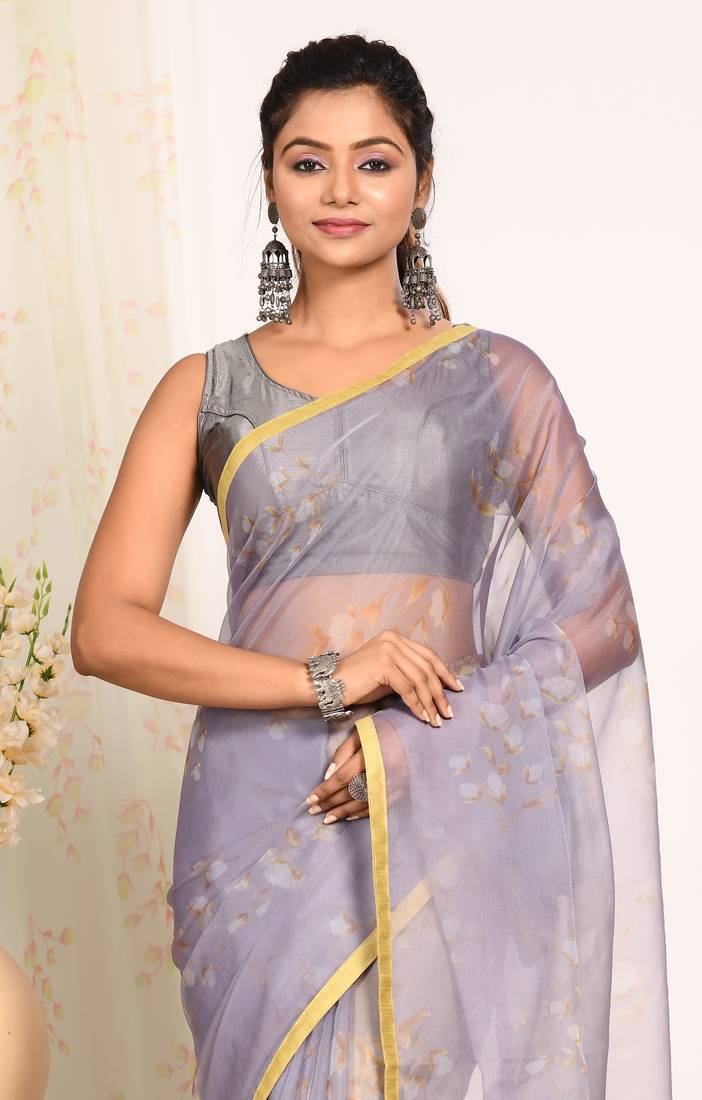 SIMI ORGANZA DIGITAL PRINT SAREE