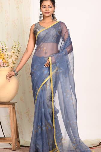 SIMI ORGANZA DIGITAL PRINT SAREE