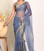 SIMI ORGANZA DIGITAL PRINT SAREE