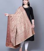 Women Kashmiri Kaani Jaal Woven Shawl